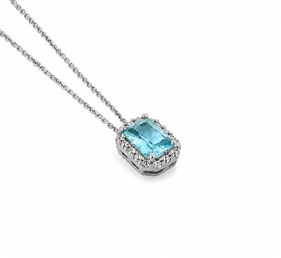 Halskette IGold Dame in Weißgold Cubic Zirconia C411QK0180125 - C411QK0180125